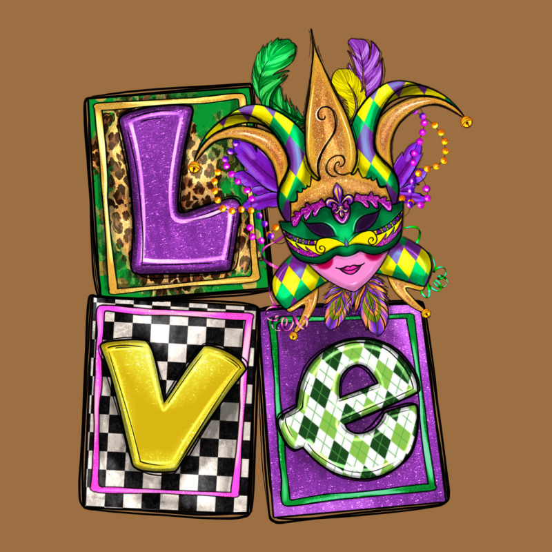 Love Mardi Gras Vintage Tee by OliviaCreatesArt | Teevron