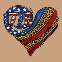 American Western Leopard Flag Heart Vintage Tee | Teevron