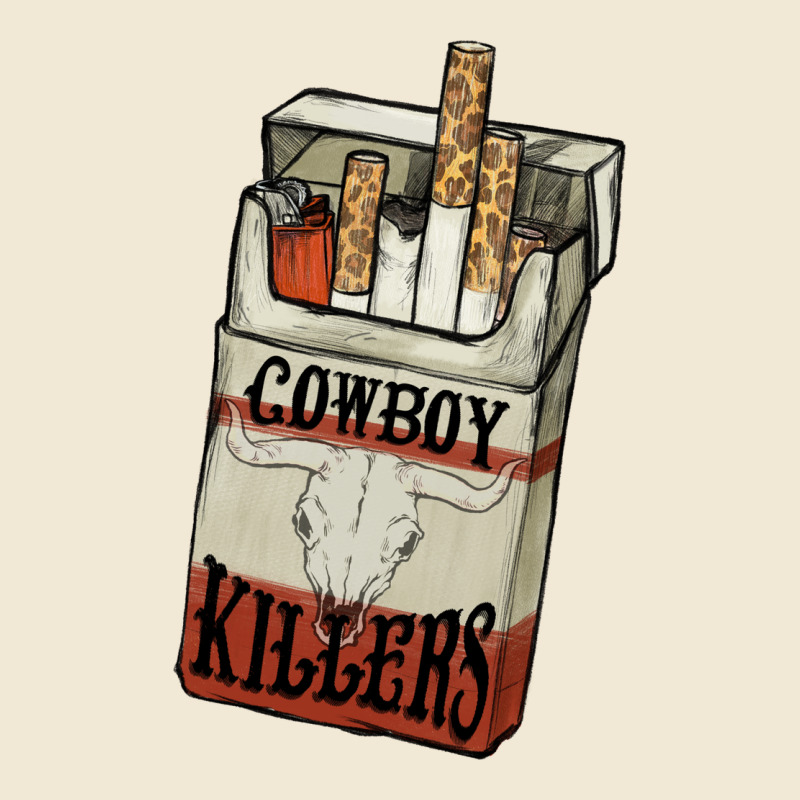 Cowboy Killers Cigarette Package Premium Tee by HowdyJamesFarm | Teevron