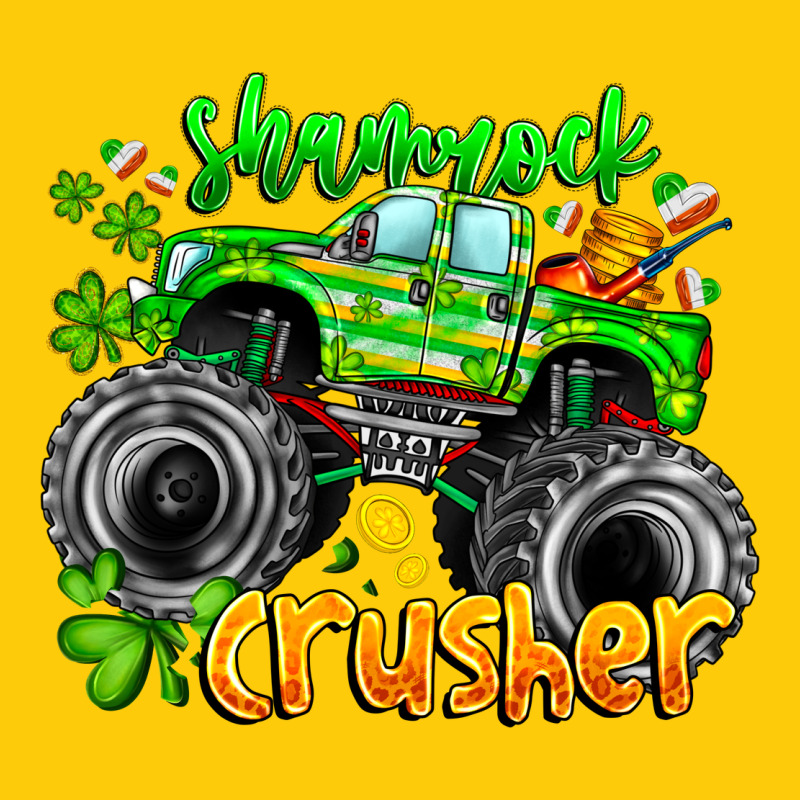 Shamrock Crusher Premium Hoodie by CowhideDigitalArt | Teevron