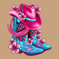 Valentine Cowboy Boots And Hat Olivia Vintage Tee | Teevron