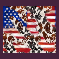 Cowhide Amerikan Flag Premium Tee | Teevron