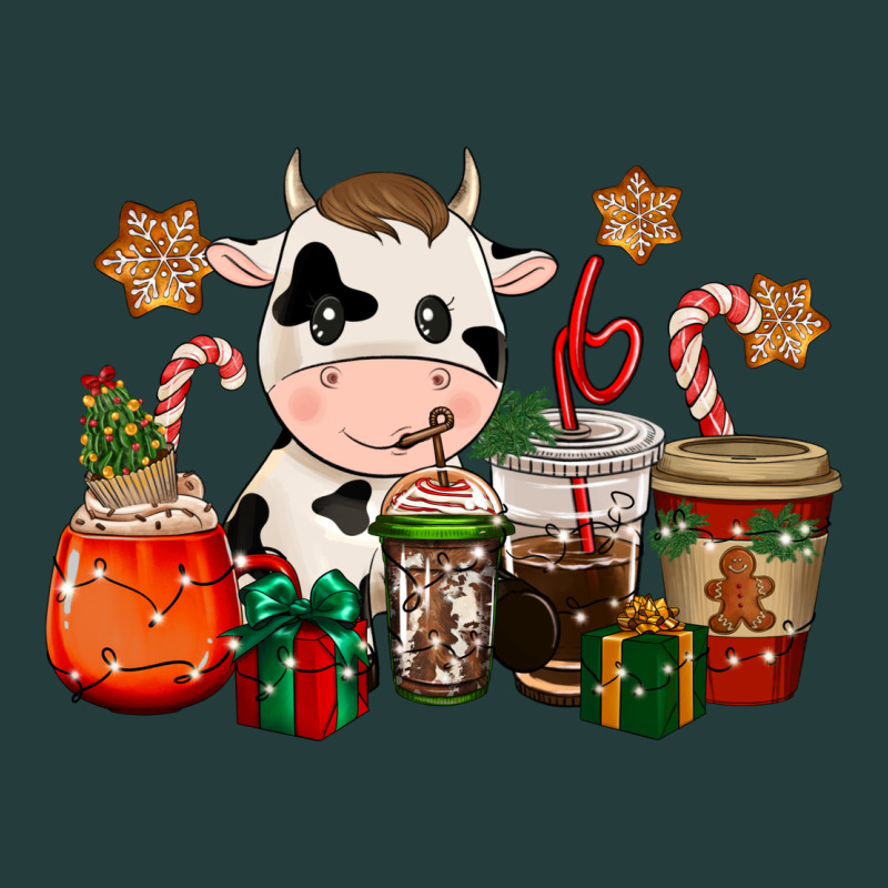 Cow Coffee Cups Christmas Classic Tee by CowGirlArtShop | Teevron