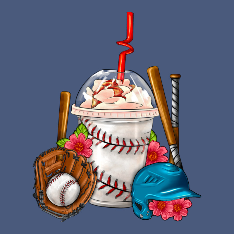 Baseball Frappe Coffee Vintage Hoodie by FaDigitalArtStudio | Teevron