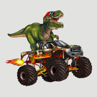 Monster Truck And T Rex Dinosaur Classic Tee | Teevron