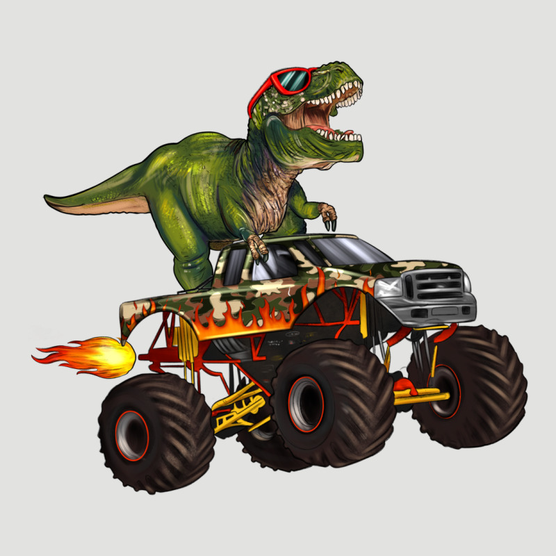 Monster Truck And T Rex Dinosaur Classic Tee by Artiststas | Teevron