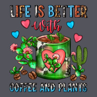 Life Is Better With Coffee And Plants Cactus Coffe Vintage Hoodie | Teevron