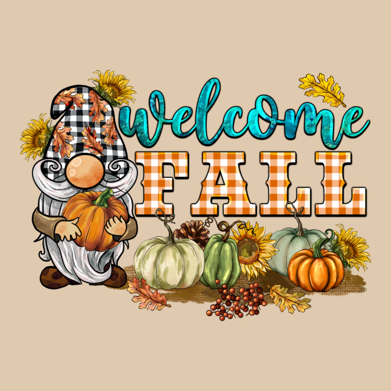 Welcome Fall Gnome Heavyweight Sweatshirt by BarkalooDesign | Teevron