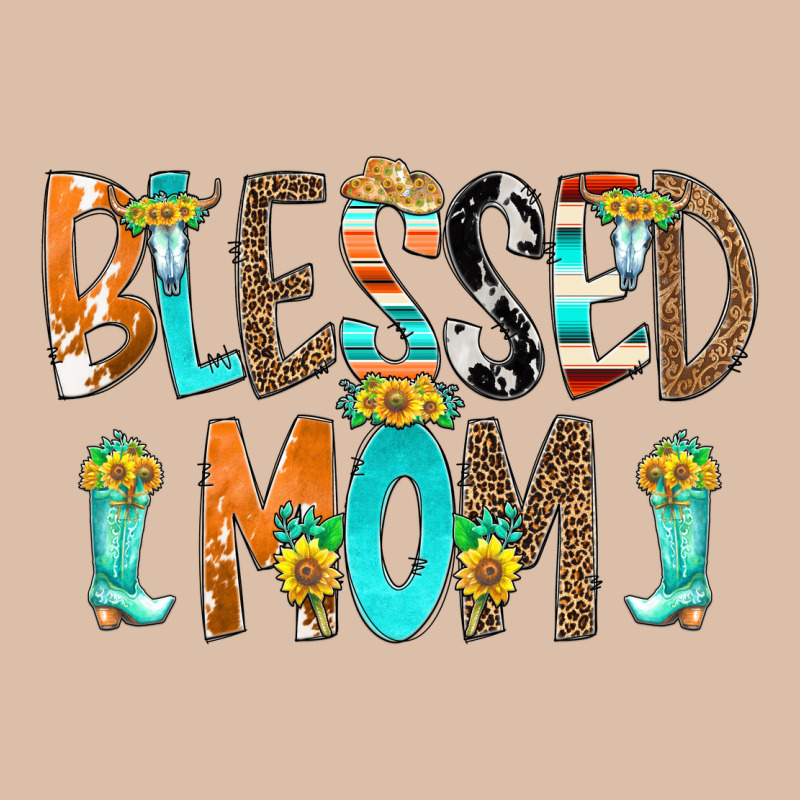 Blessed Mom Urban Heavy Tee by CowCowDesign | Teevron