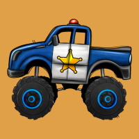 Police Car Monster Truck Premium Hoodie | Teevron