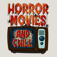 Horror Movies And Chill Heavy Core Tee | Teevron
