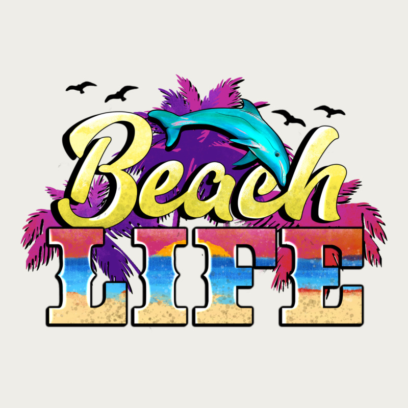 Beach Life Zipper Hoodie by BarkalooDesign | Teevron