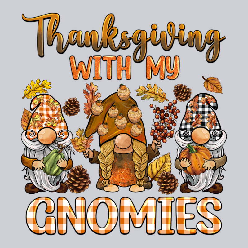 Thanksgiving With My  Gnomies Heavyweight Sweatshirt by BarkalooDesign | Teevron