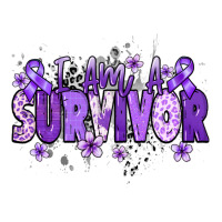 I am a survivor purple ribbon | Teevron
