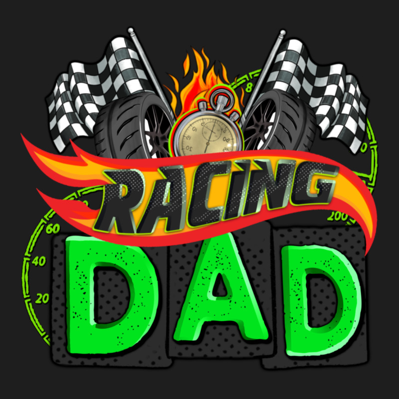 Racing Dad With Racing  Equipment Heavyweight Hoodie by AdoDesignShop | Teevron