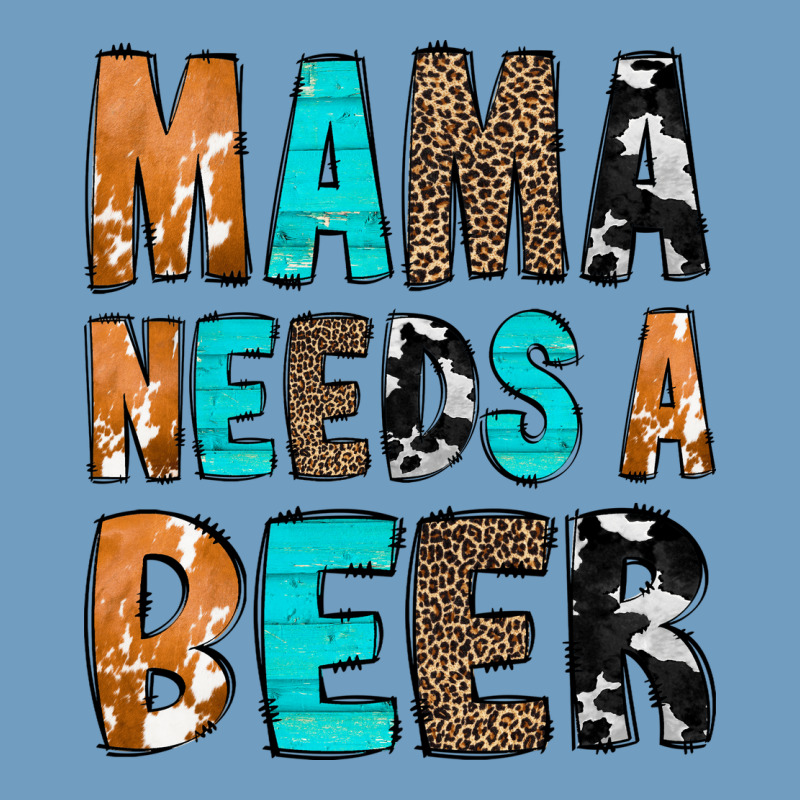 Mama Needs A Beer Urban Heavy Tee by CowCowDesign | Teevron