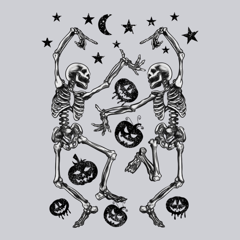 Halloween Dancing Skeletons Heavyweight Sweatshirt by BarkalooDesign | Teevron
