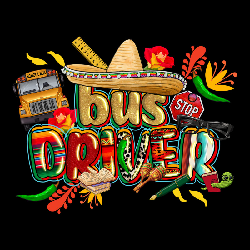 Cinco De Mayo Bus Driver Ladies Tee by CowGirlArtShop | Teevron