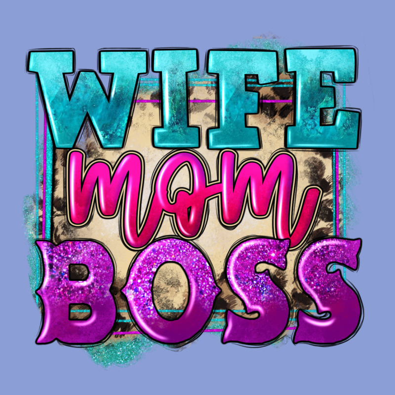 Wife Mom Boss Mother's Day Long Sleeve Tee by FaDigitalArtStudio | Teevron