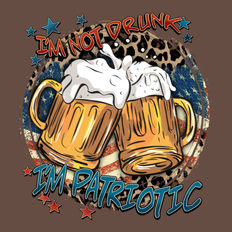 I'm Not Drunk I'm Patriotic Long Sleeve Tee by FaDigitalArtStudio | Teevron