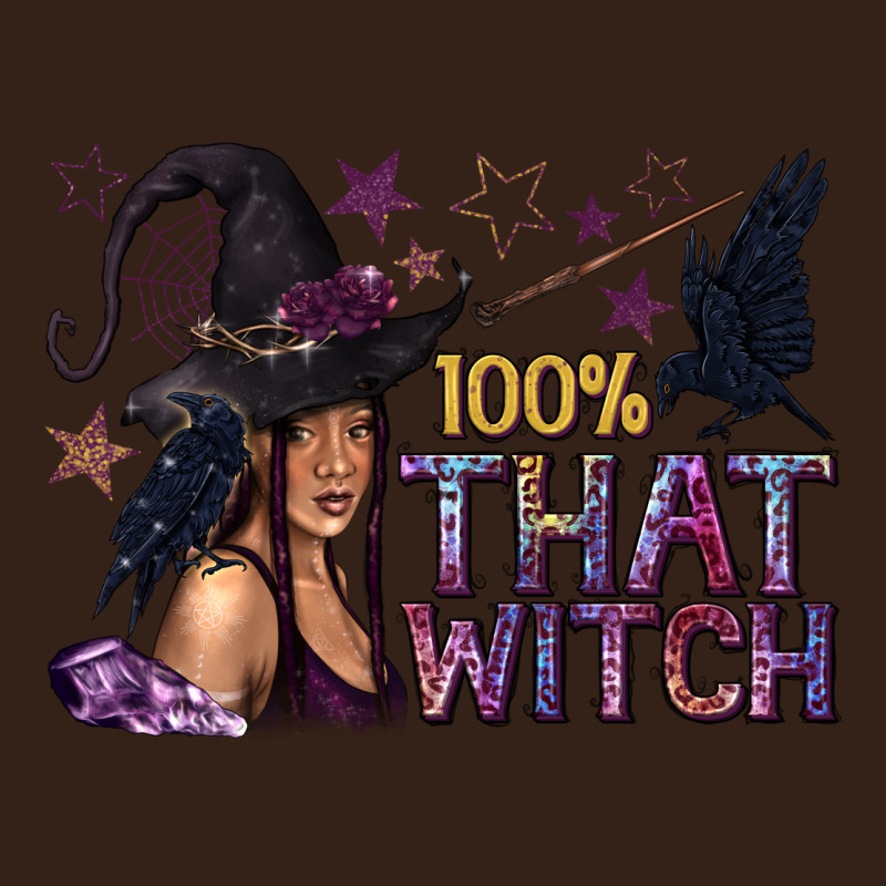 100% That Witch Black Afro Witch Heavy Core Tee by texasbilliewilder | Teevron