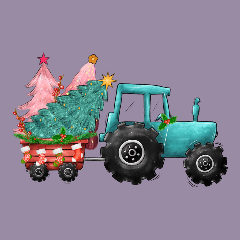 Christmas Tree Tractor Classic Tee by CowGirlArtShop | Teevron