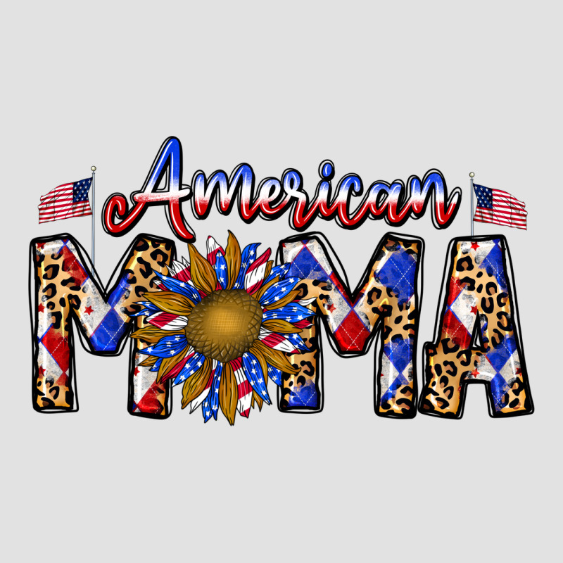 American Mama Premium Hoodie by CowhideDigitalArt | Teevron