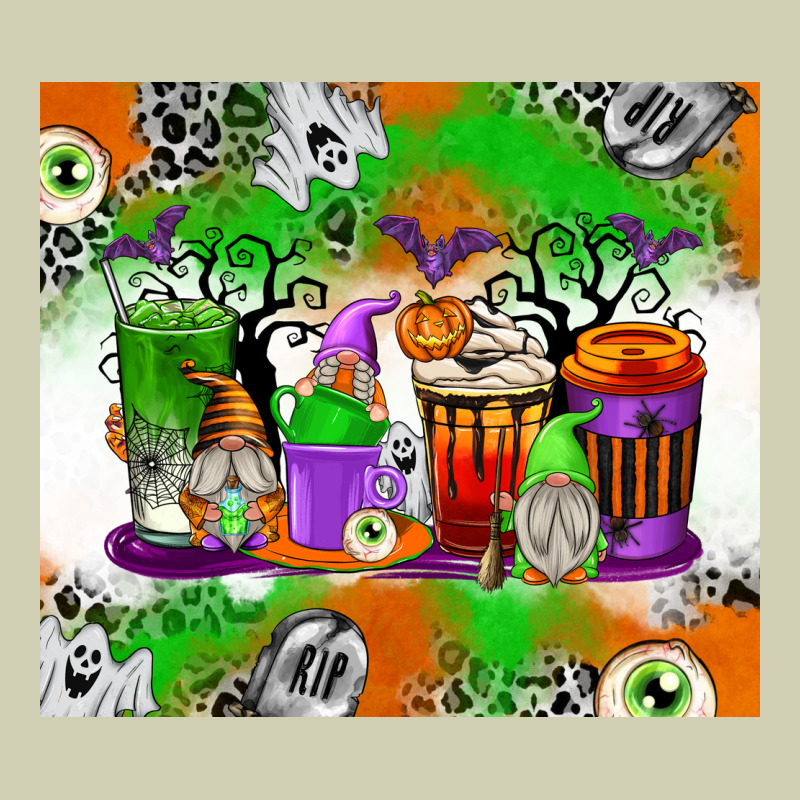 Halloween Coffee Cups Heavy Core Tee by texasbilliewilder | Teevron