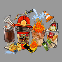 Firefighter Coffee Cups Vintage Hoodie | Teevron