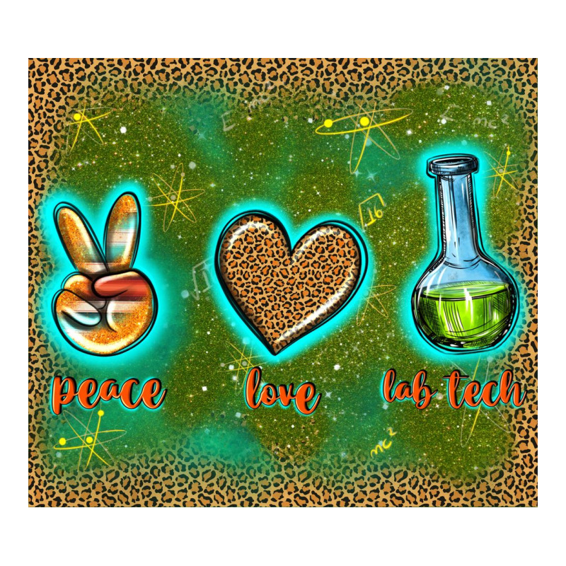 Peace Love Lab Tech Premium Tee by TumblerDesignByShophia | Teevron