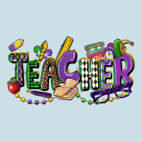 Teacher Mardi Gras Ladies Tee | Teevron