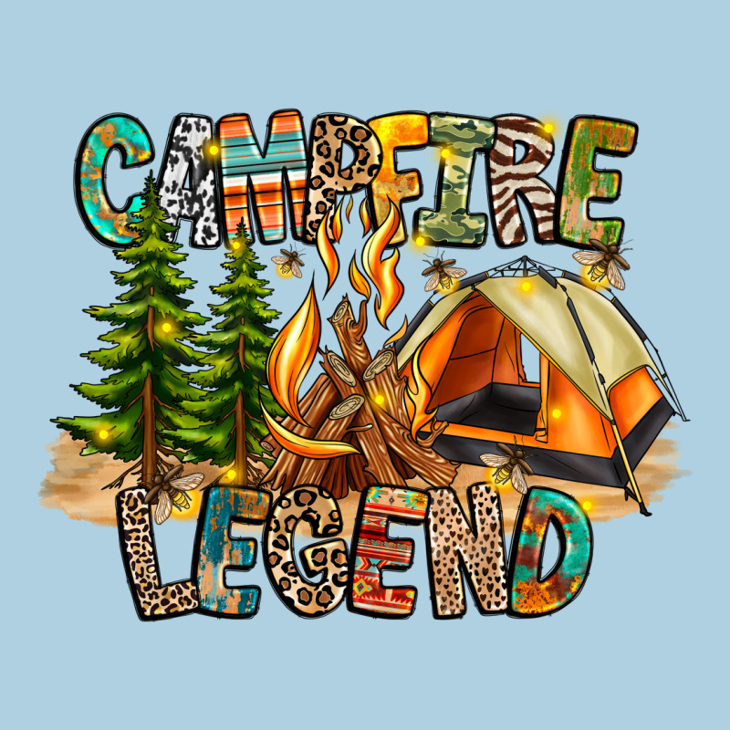 Campfire Legend Premium Hoodie by CowhideDigitalArt | Teevron