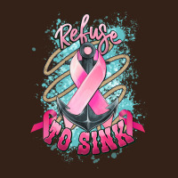 Refuse To Sink Cancer Anchor Heavy Core Tee | Teevron