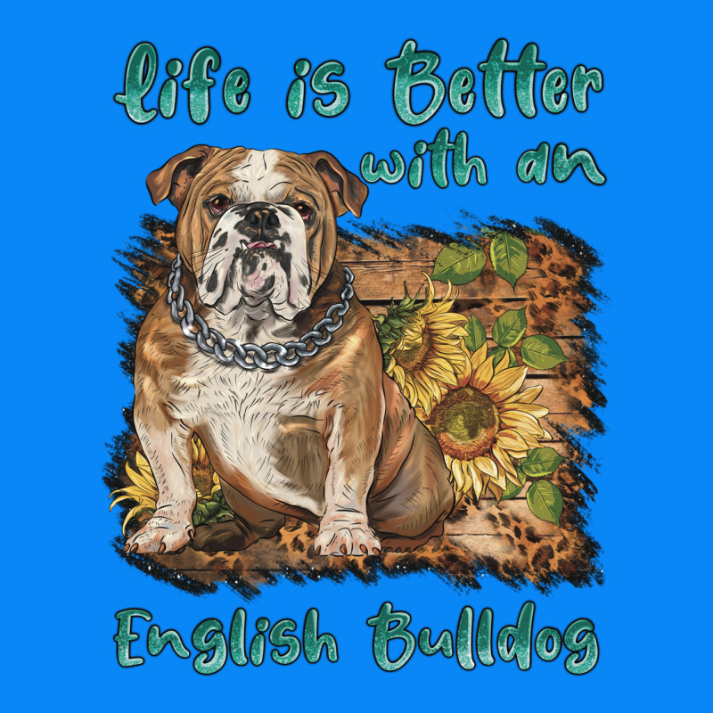 Life Is Better With A English Bulldog Zipper Hoodie by BarkalooDesign | Teevron