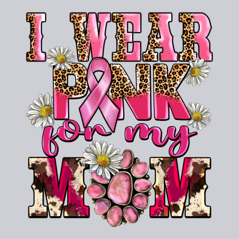 I Wear Pink For My Mom Heavyweight Sweatshirt by BarkalooDesign | Teevron