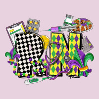 Registered Nurse Mardi Gras Ladies Tee | Teevron