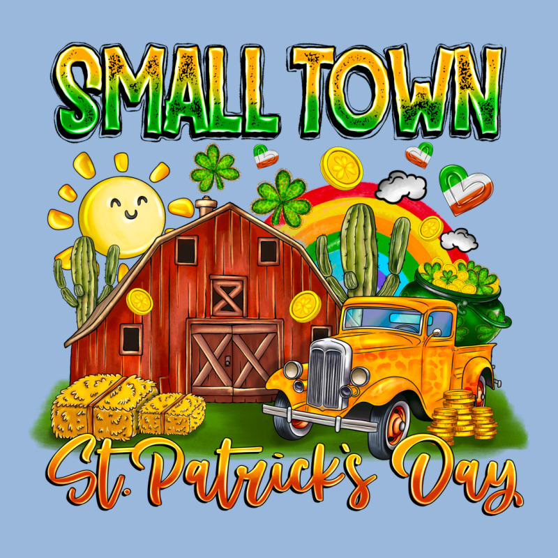 Small Town St Patrick's Day Premium Hoodie by CowhideDigitalArt | Teevron