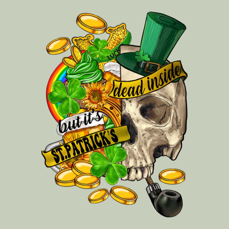 When You Are Dead Inside But Its St.patricks Long Sleeve Tee by FaDigitalArtStudio | Teevron