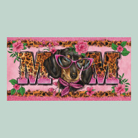 Danchshund Mom License Plate Template Zipper Hoodie | Teevron