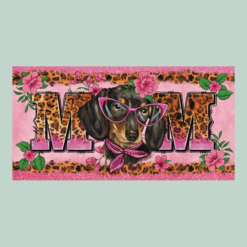 Danchshund Mom License Plate Template Zipper Hoodie by BarkalooDesign | Teevron