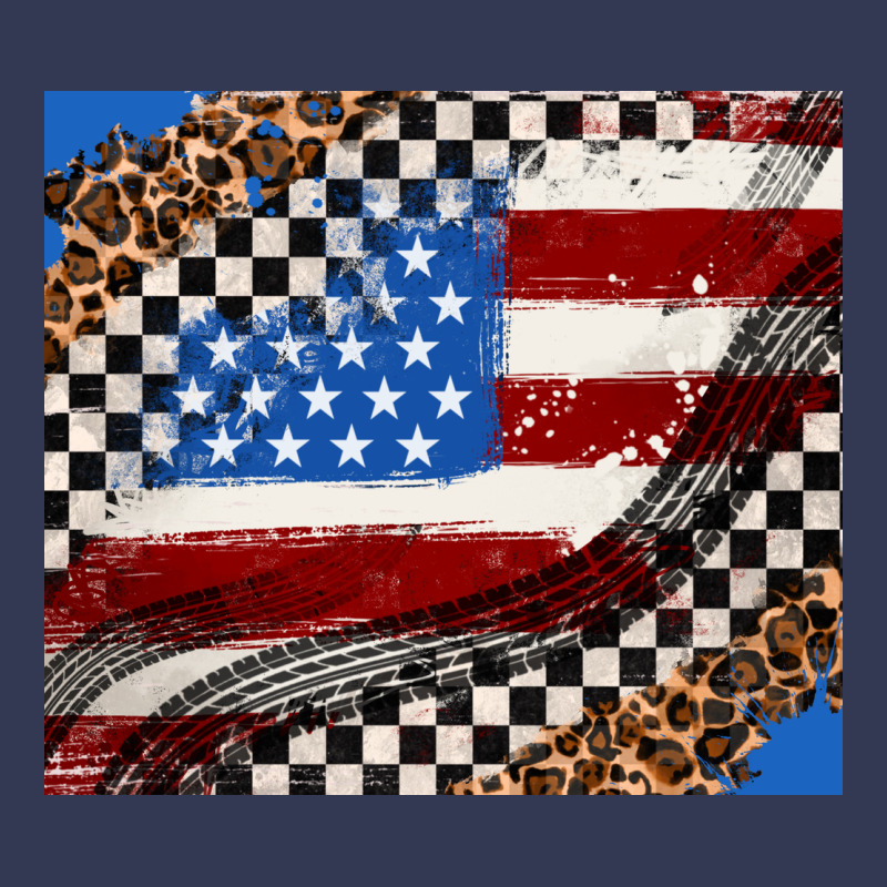American Flag And Race Flag Heavyweight Hoodie by AdoDesignShop | Teevron