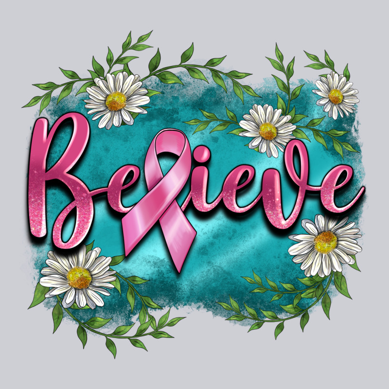 Breast Cancer Believe Heavyweight Sweatshirt by BarkalooDesign | Teevron