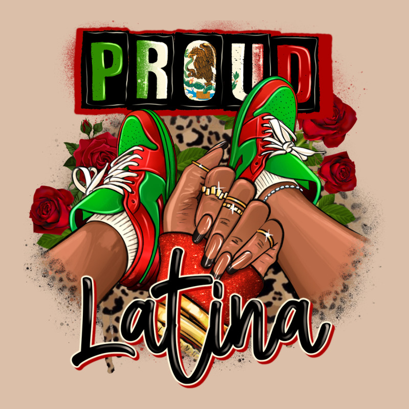 Proud Latina Mexican Sneakers Urban Heavy Tee by RanaPortraitStore | Teevron