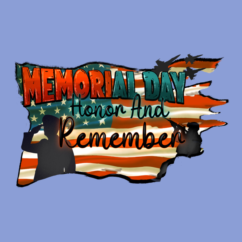 Memorial Day Honor And Remember Long Sleeve Tee by FaDigitalArtStudio | Teevron