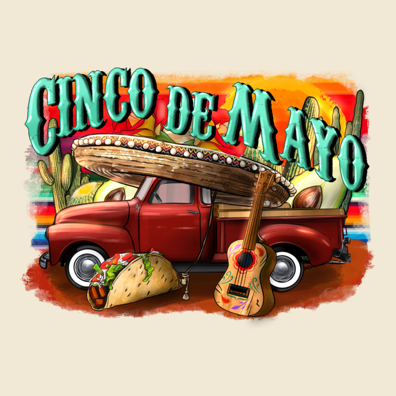 Cinco De Mayo Truck Ladies Tee by CowGirlArtShop | Teevron