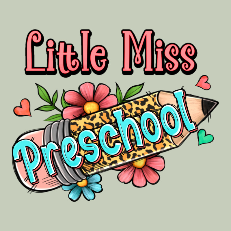 Little Miss Preschool Long Sleeve Tee by RanaPortraitStore | Teevron