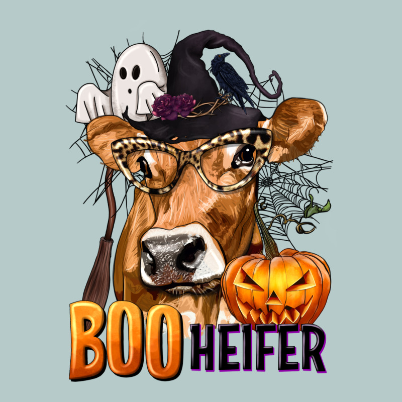 Boo Heifer Cow With Halloween Heavy Core Tee by texasbilliewilder | Teevron
