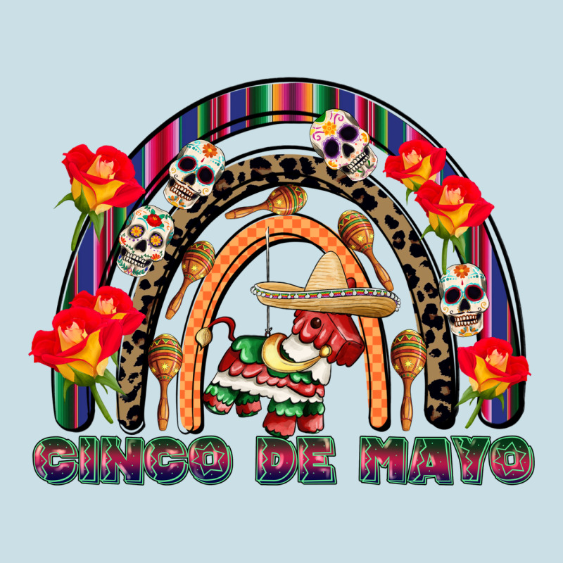 Cinco De Mayo Rainbow Ladies Tee by CowGirlArtShop | Teevron