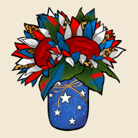 Patriotic Sunflower In A Jar Premium Tee | Teevron