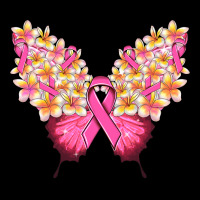 Pink Ribbon Breast Cancer Butterfly Heavy Core Tee | Teevron
